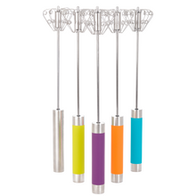 Load image into Gallery viewer, Silver Multi Whisk Stainless Steel Nova Multi Quirl Whisking Beating Frother