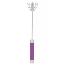 Load image into Gallery viewer, Purple Multi Whisk Stainless Steel Nova Multi Quirl Whisking Beating Frother