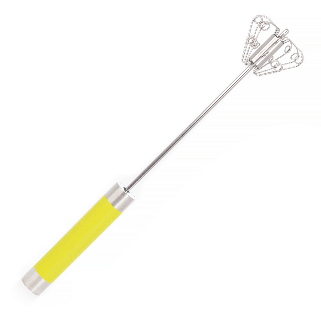 Green Multi Whisk Stainless Steel Nova Multi Quirl Whisking Beating Frother